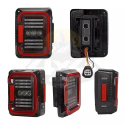 Lampy tylne LED Linear Clear Jeep Wrangler JK